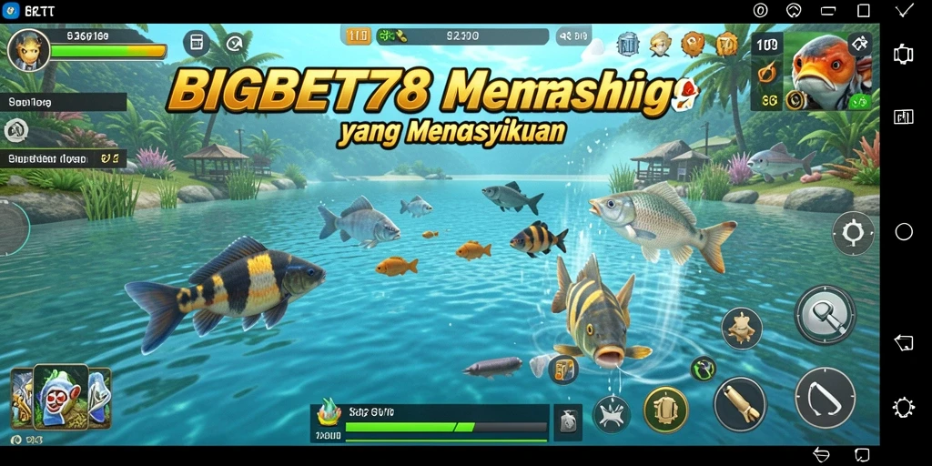 Tangkapan ikan yang keren dalam BIGBET78