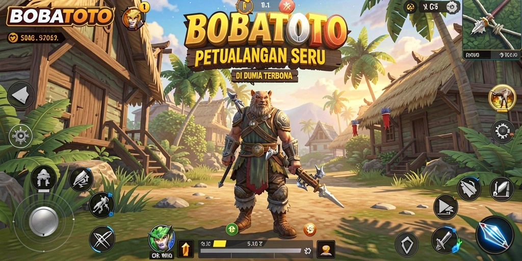 Tampilan menakjubkan dari dunia terbuka BOBATOTO.