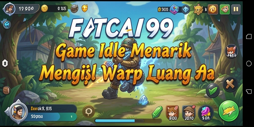 Tangkapan layar gameplay FATCAI99 yang menampilkan suasana Idle yang tenang.