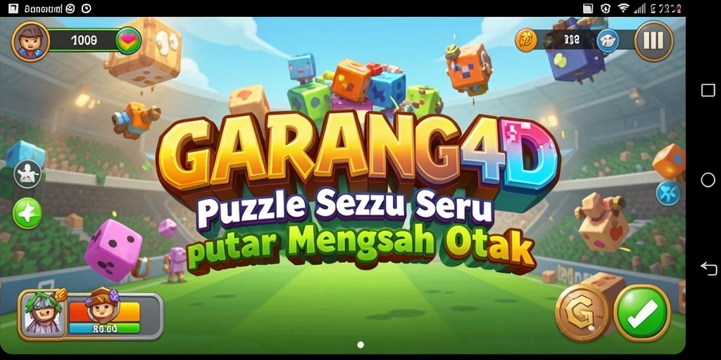 Tangkapan layar GARANG4D menampilkan gameplay Puzzle yang seru dan menantang.