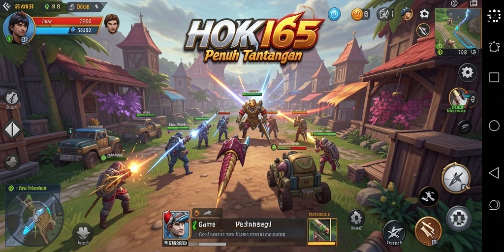 Tampilan gameplay HOKI65 yang mendebarkan dengan strategi intens.