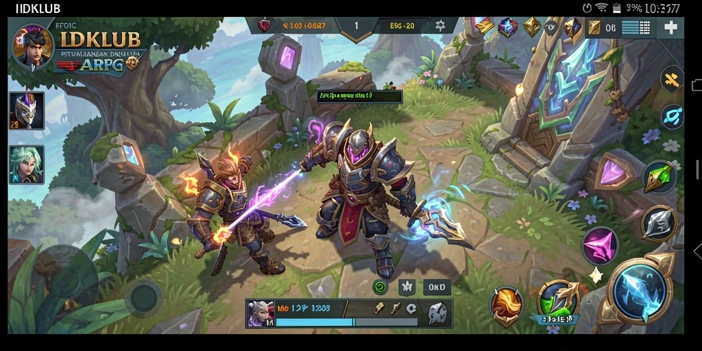 Gameplay ARPG yang mendebarkan di IDKLUB