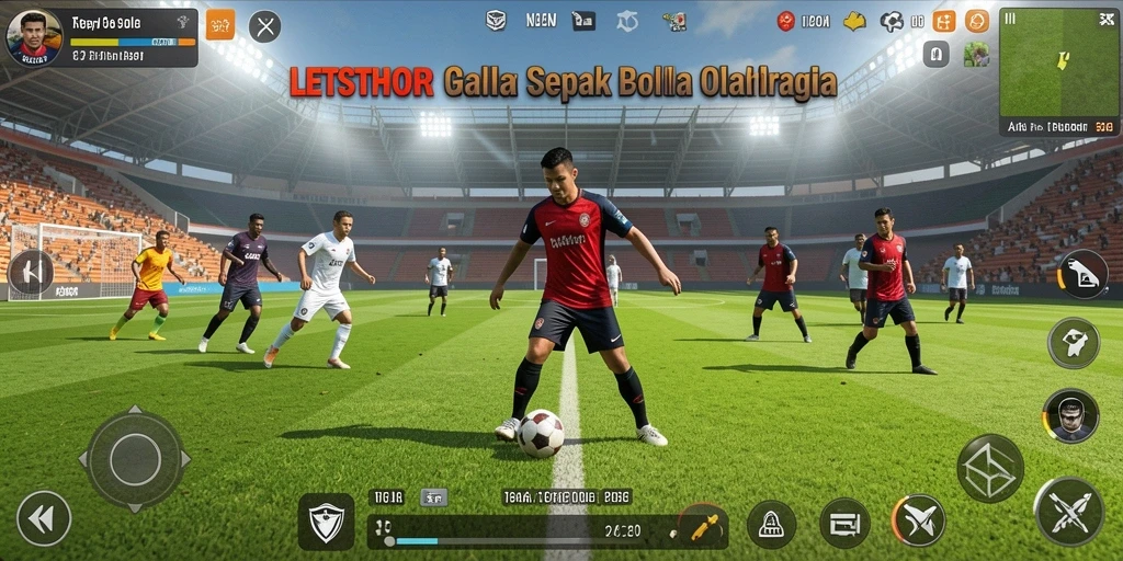 Tampilan gameplay LETSTHOR yang menegangkan dan mendebarkan.