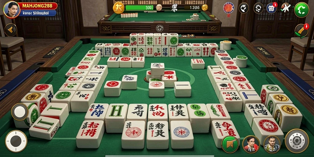 Tangkap layar gameplay yang menarik di MAHJONG288.