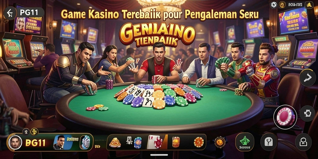 Tampilan gameplay PG11 yang mendebarkan dengan grafis yang memukau.