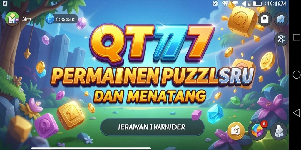 Tampilan gameplay seru dan menantang di QT777.