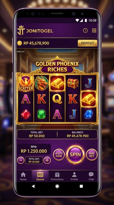 Proses unduh aplikasi jonitogel dengan cepat dan mudah.